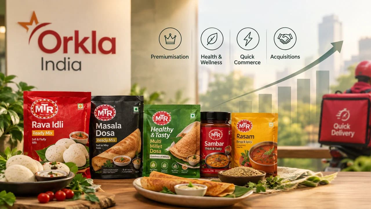 Orkla India Plans Acquisitions, Quick Commerce Push