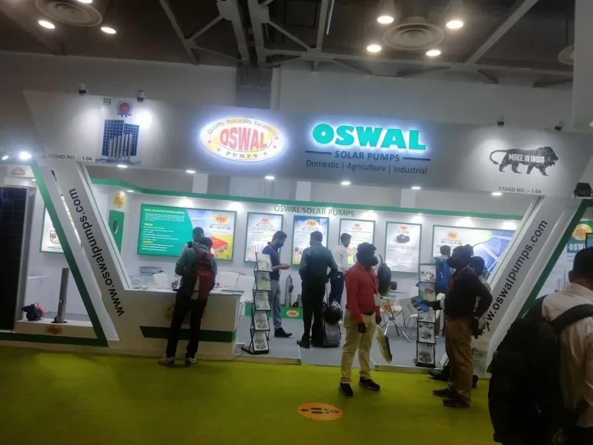 Oswal Pumps shares surge 7% on ₹297 cr Telangana solar order