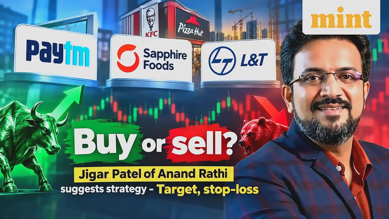 Paytm, Sapphire Foods, L&T: Trading Strategy & Targets