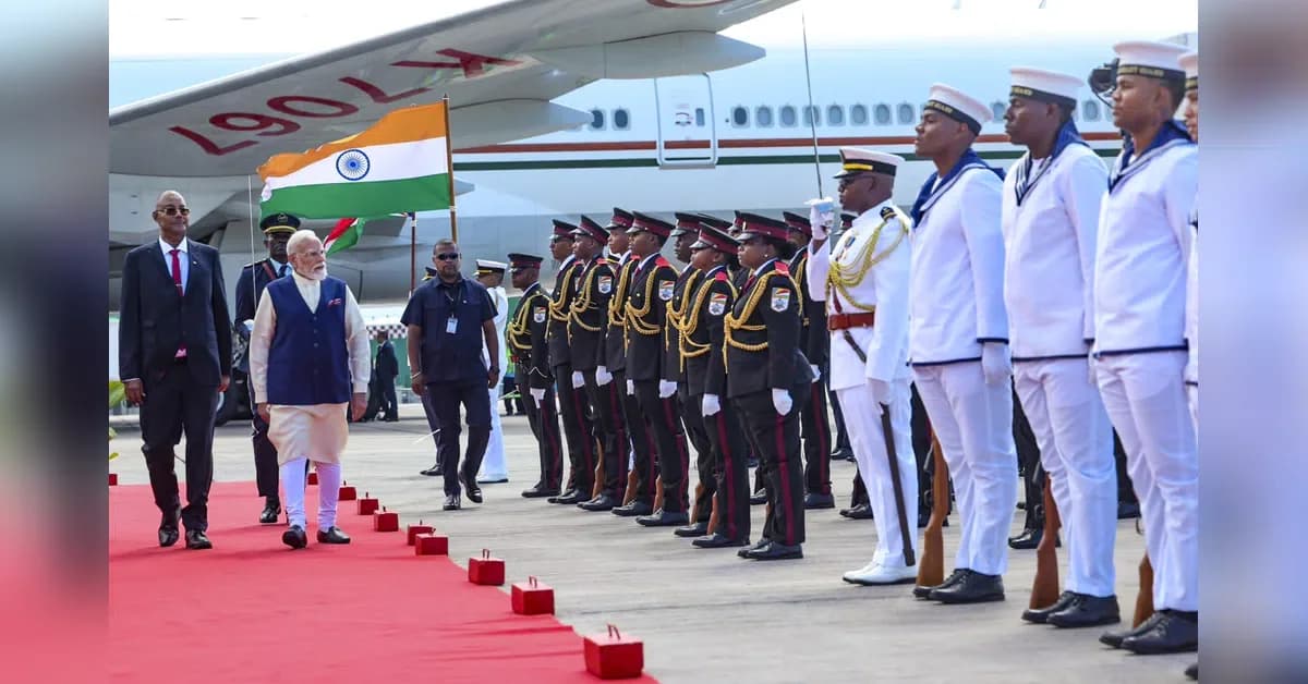 PM Modi envisions 'Ocean of Opportunity' in Seychelles visit