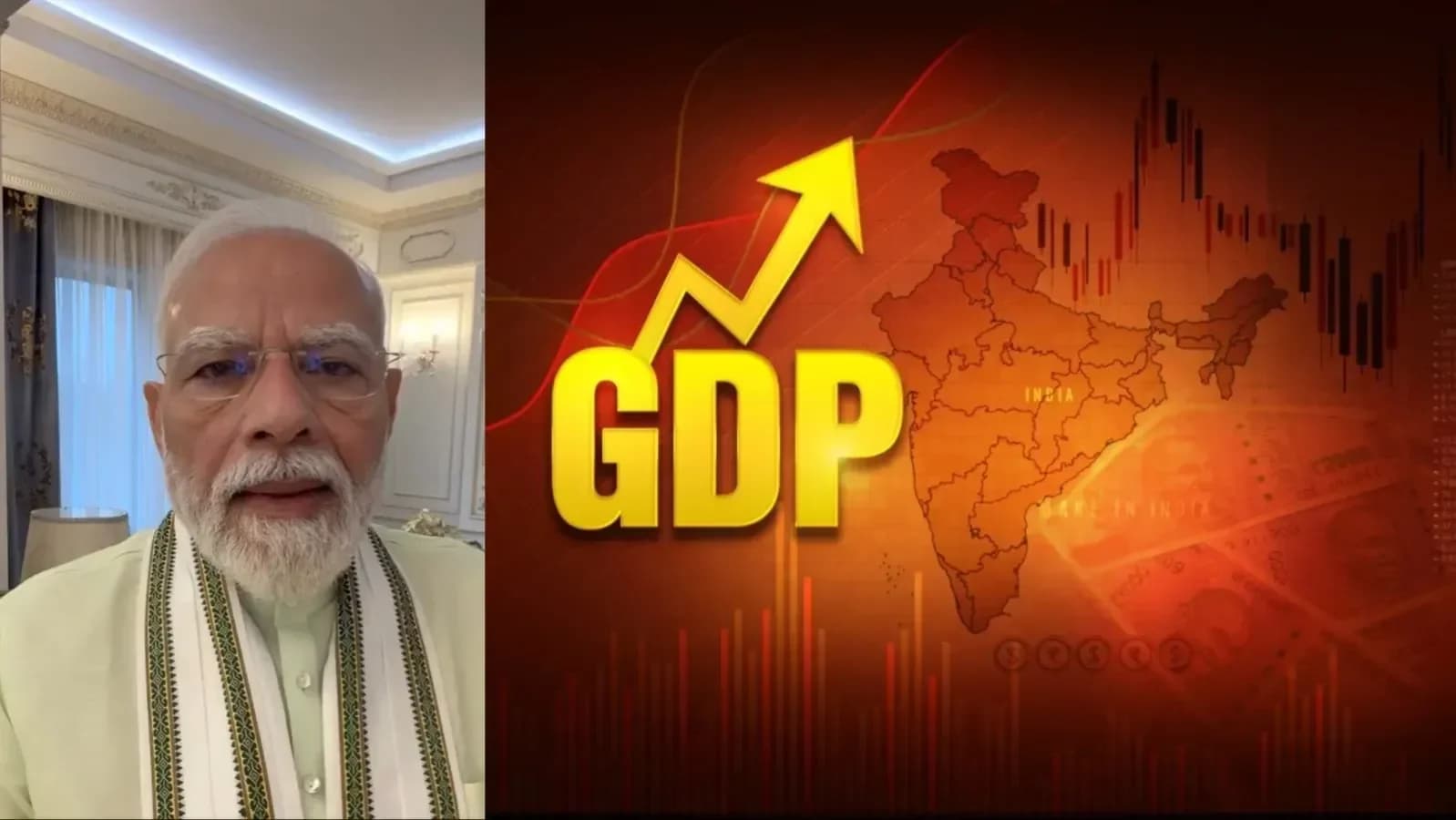 PM Modi calls India's 7.8% Q1 growth 'herculean feat' amid war challenges