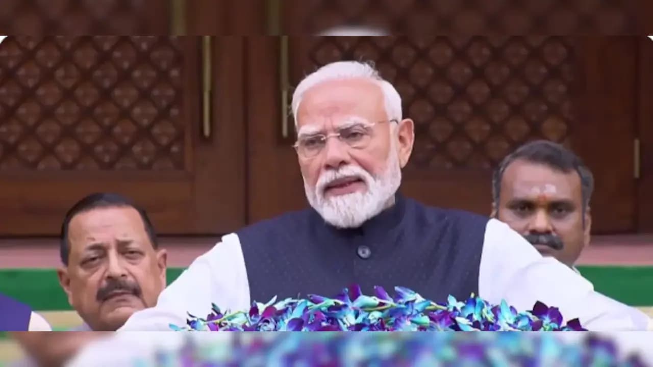 PM Modi: West Asia Crisis Hit India Despite 7.7% Growth