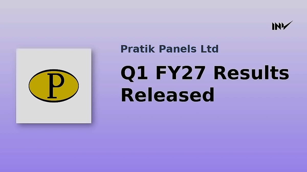Pratik Panels Q1 profit drops 62.50% to ₹0.09 crore