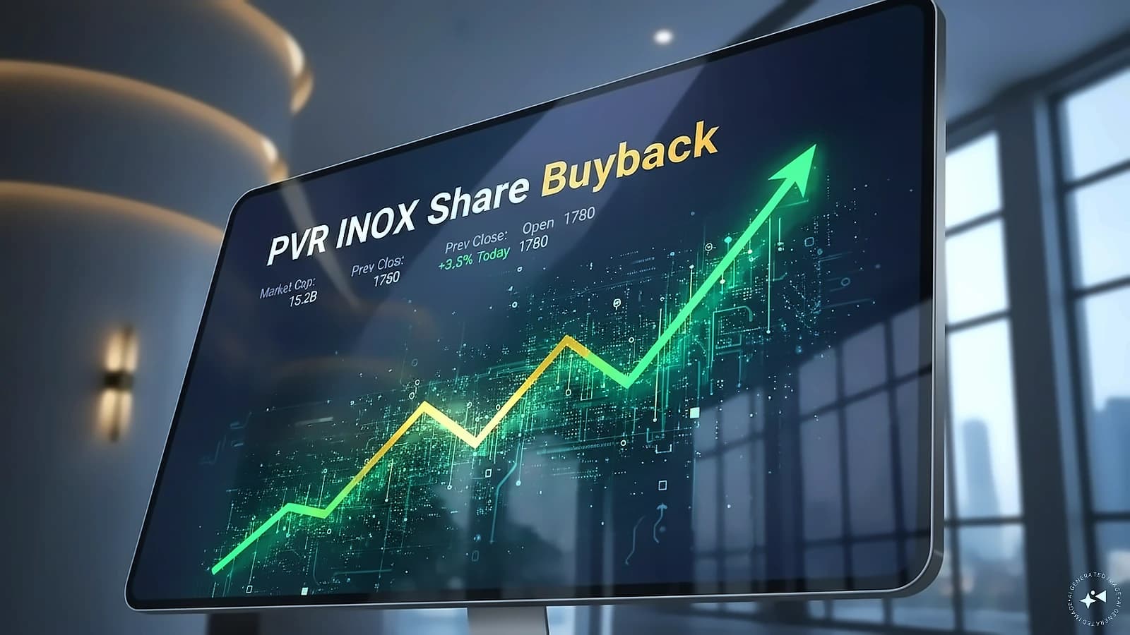 PVR INOX Hits 52-Week High at ₹1,283 on First-Ever Buyback Plan