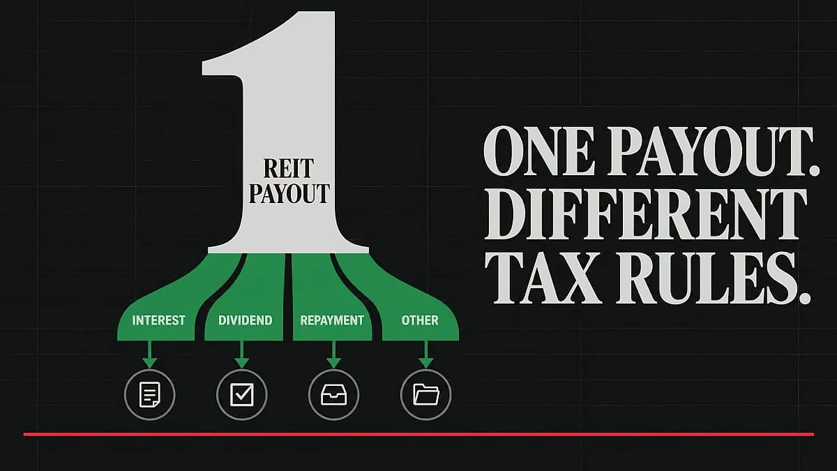 REIT Distribution Tax in India: 4 Components Explained