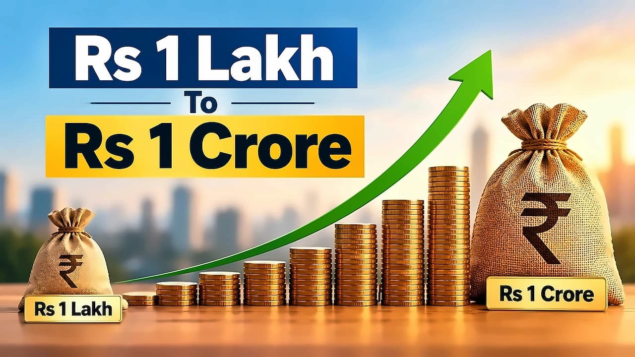 Rs 1 Lakh to Rs 1 Crore: Monthly Investment Strategy