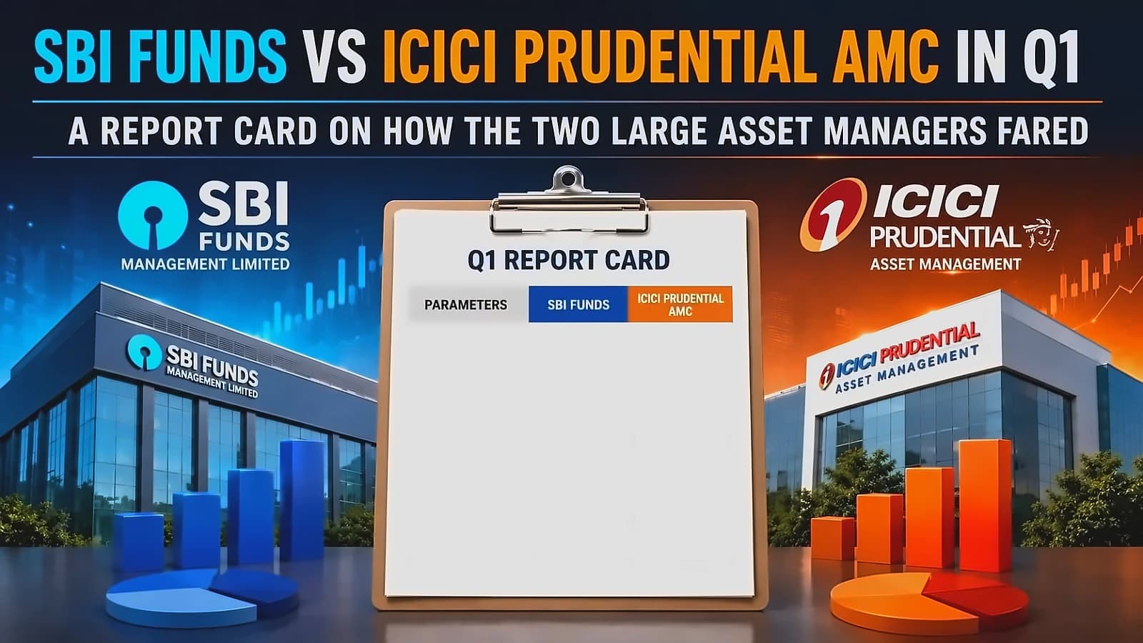 SBI Funds outperforms ICICI Prudential AMC in Q1