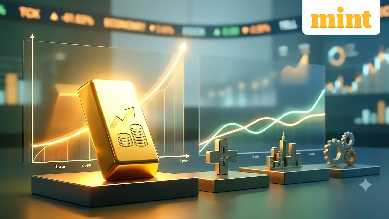 SBI Gold Fund leads 3-year SIP returns at 44.11%
