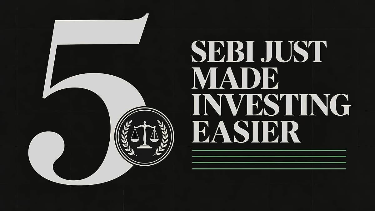 SEBI Reforms 2026: 5 Key Changes for Retail Investors