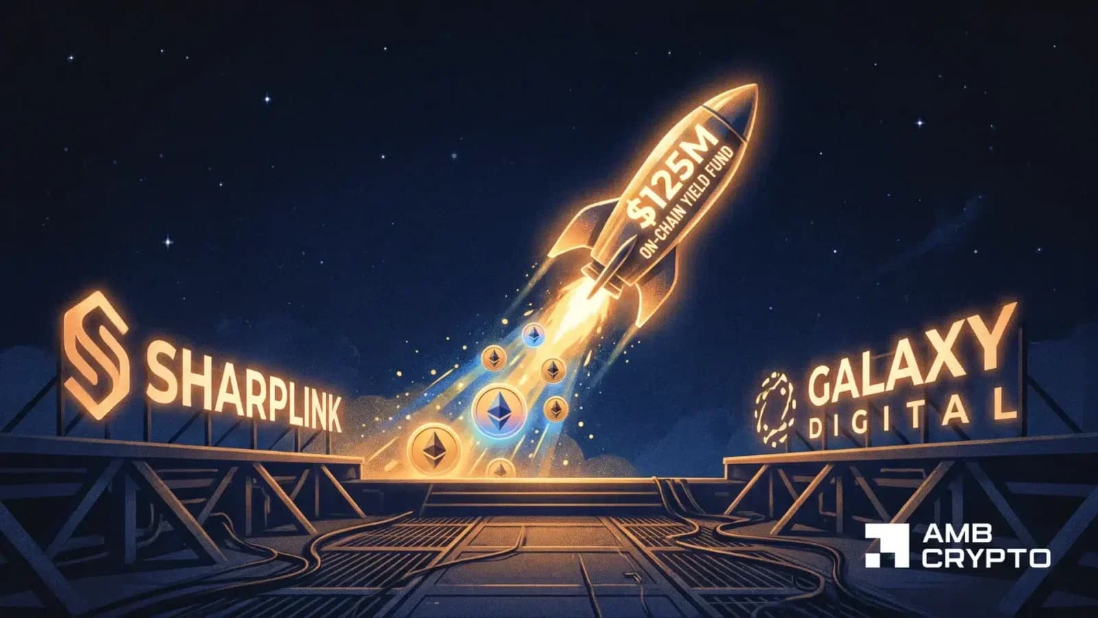 Galaxy and Sharplink Launch $125M On-Chain Yield Fund