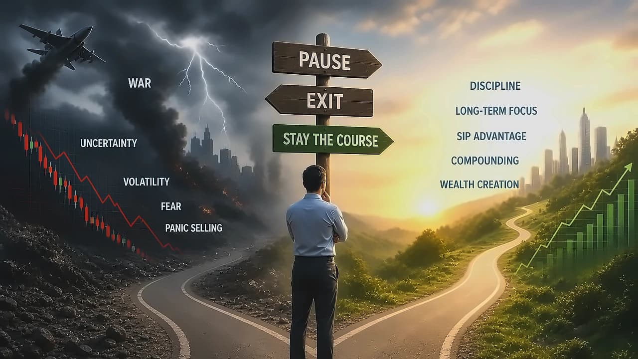 SIPs in volatile markets: Stay, pause or exit?