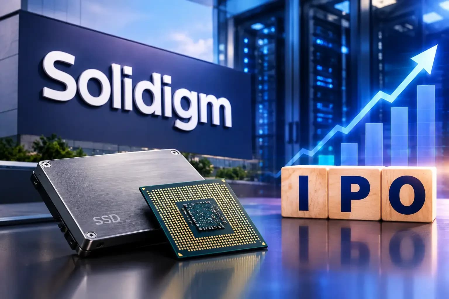 Solidigm IPO Could Raise $15B, Valuing Unit at $100B