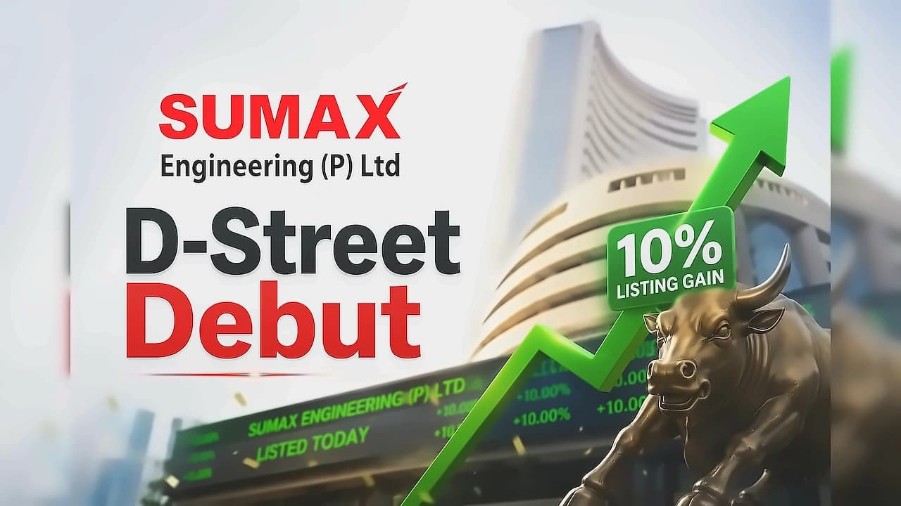 Sumax Engineering lists with 9.9% gains after strong debut