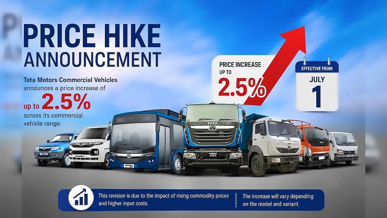 Tata Motors Hikes CV Prices 2.5%, Joins Delhi-NCR Replacement Scheme