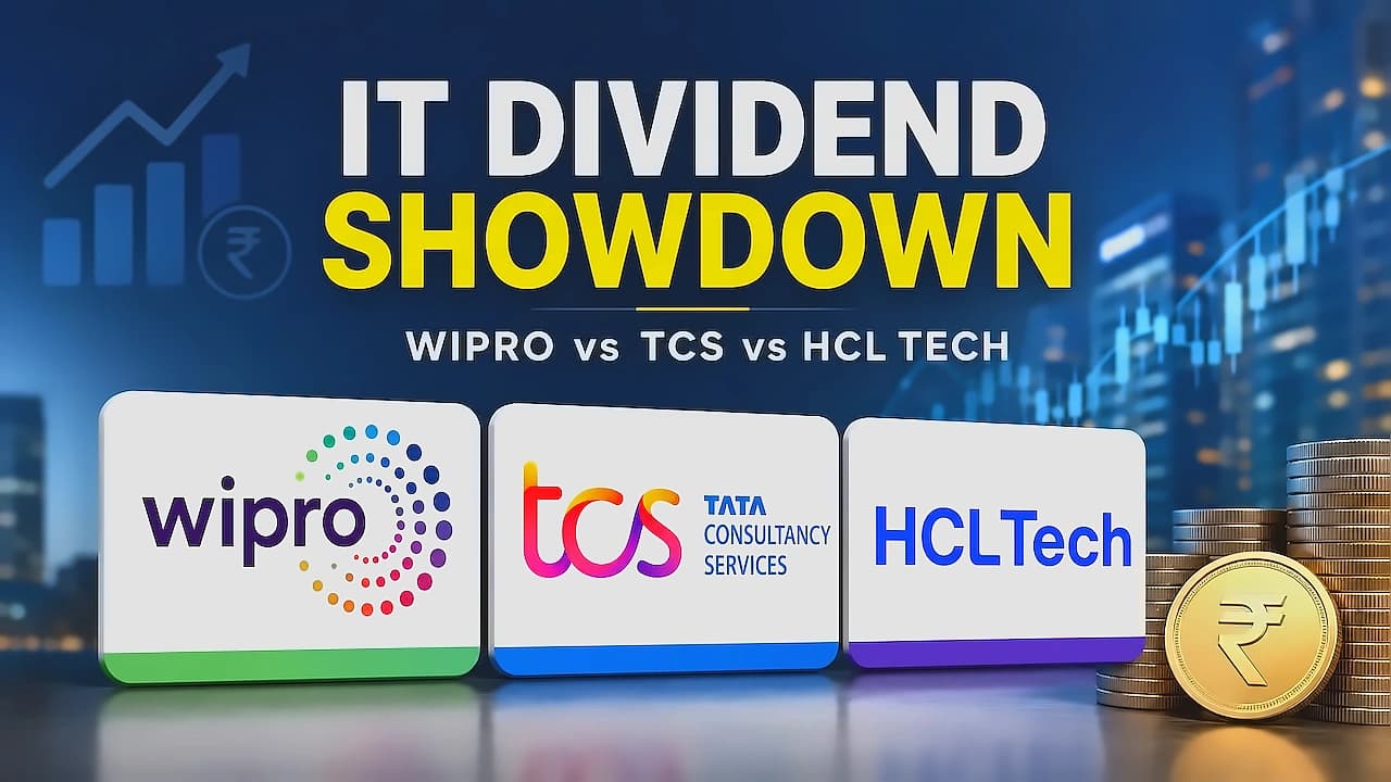 TCS, HCL Tech Declare ₹12/Share Dividends vs Wipro's ₹2