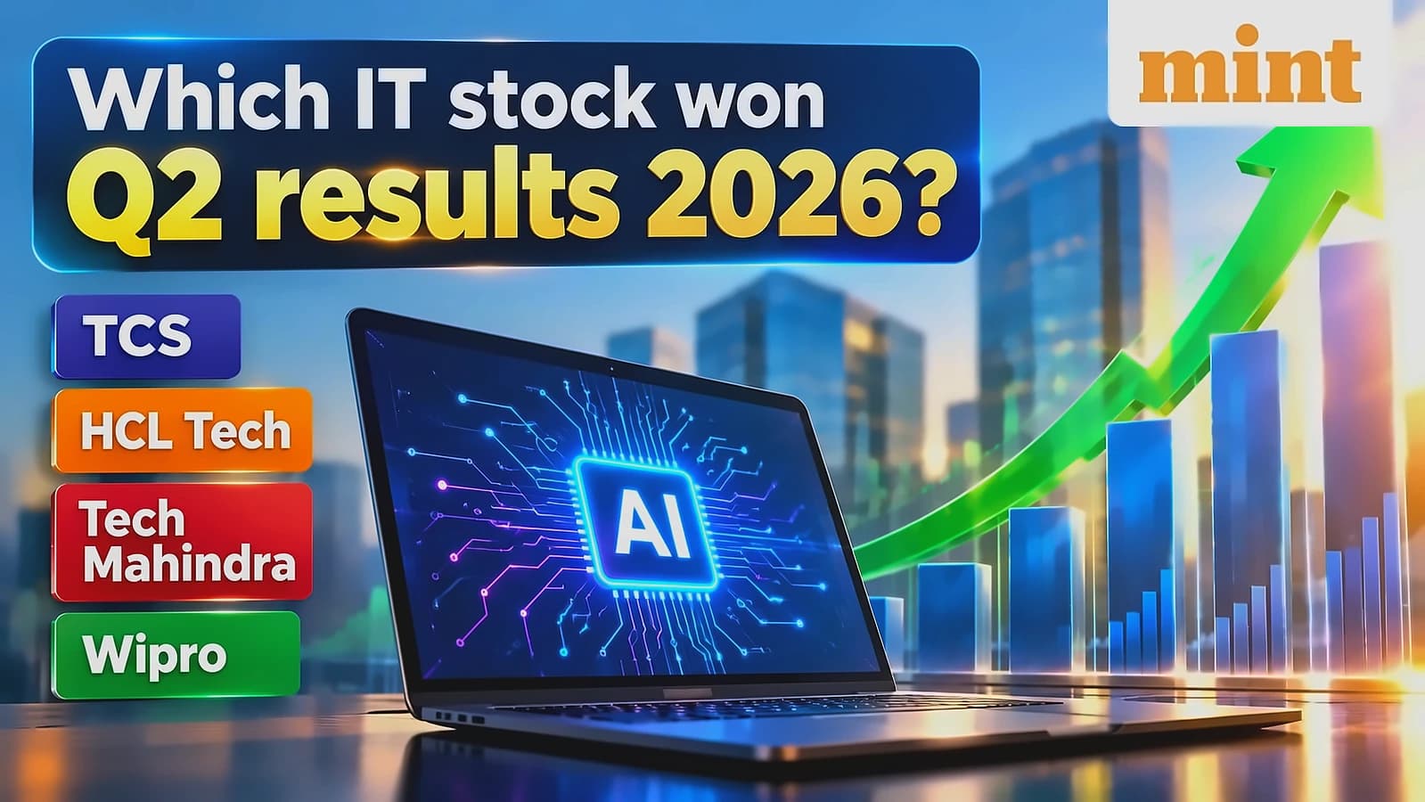 IT stocks rally 13% in 4 sessions on strong Q2FY27 results, AI growth