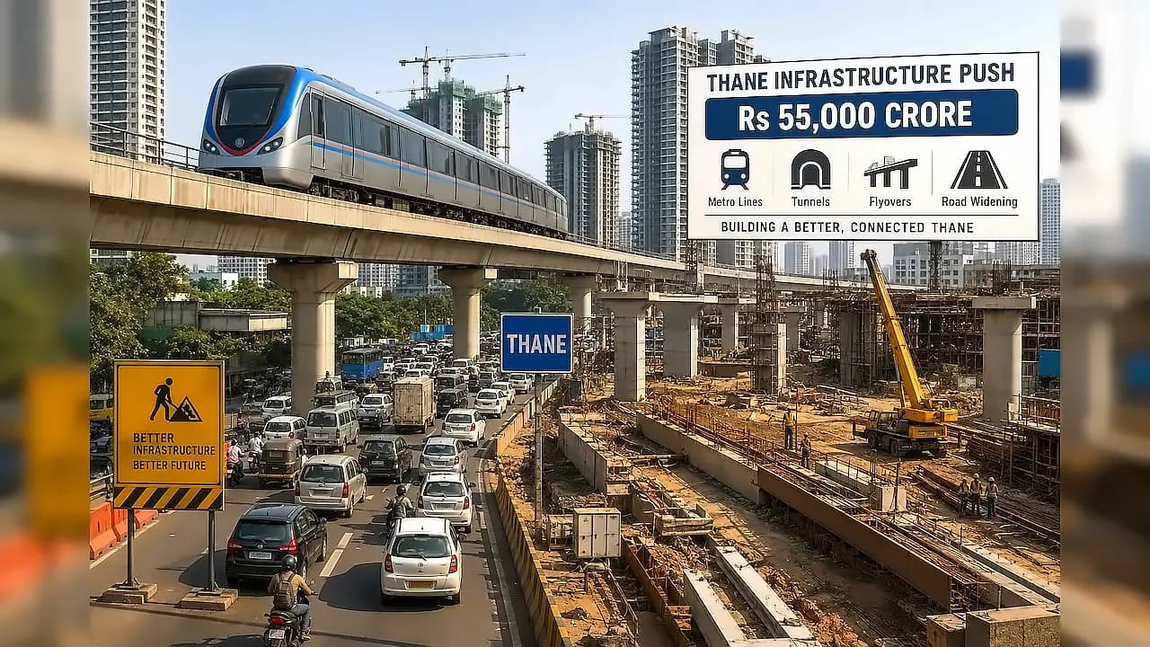 Thane Gets ₹55,000 Cr Infrastructure Overhaul Package