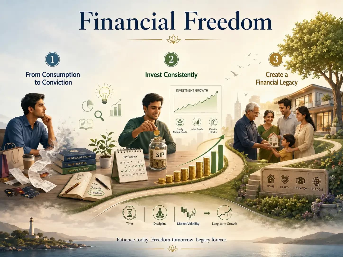 Three Key Milestones to Achieve Financial Freedom