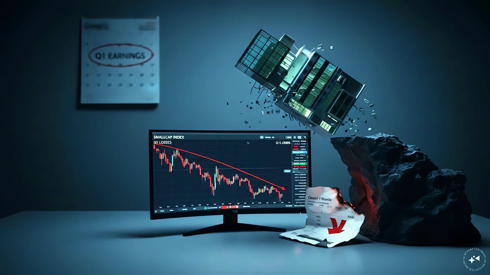 Three Smallcap Stocks Drop Up to 23% on Q1 Results