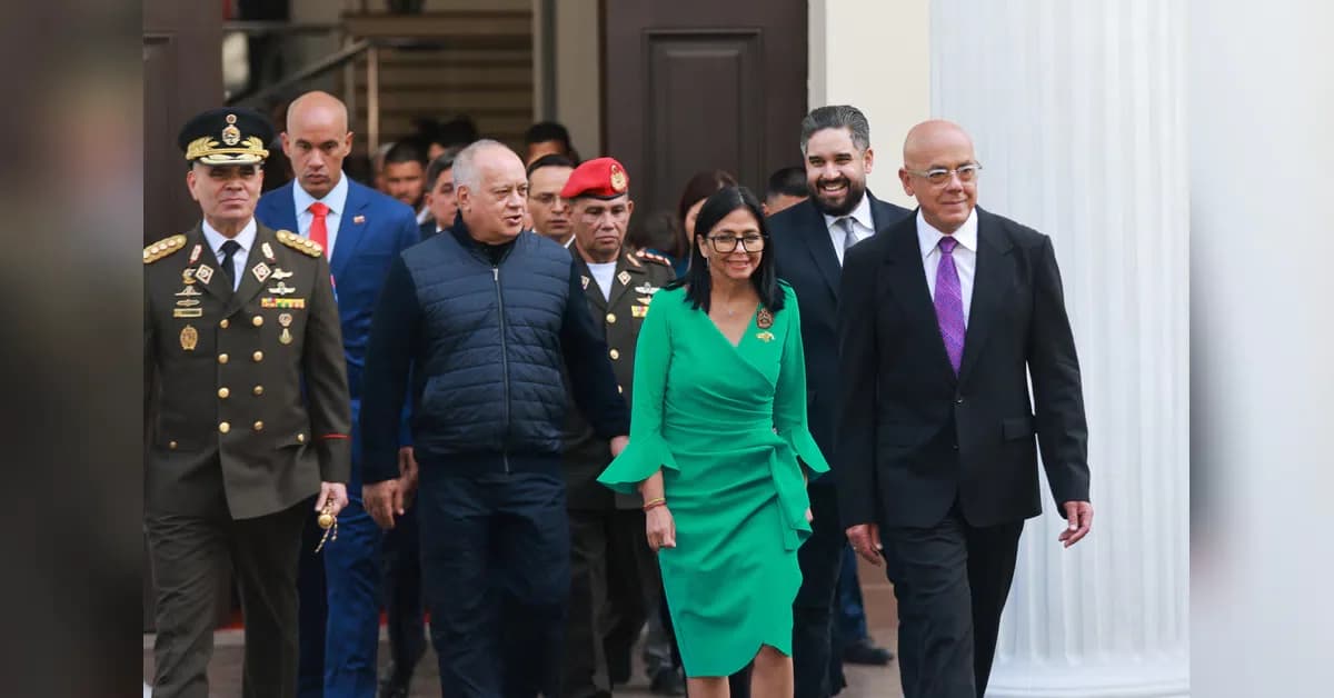 Trump Admin Halts Probe Into Venezuela's Rodriguez