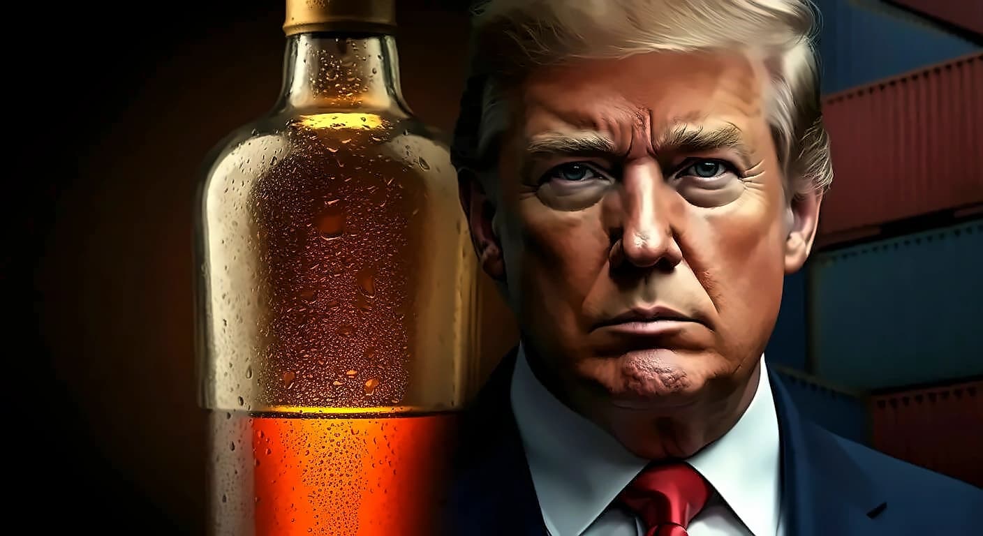 Trump lifts whiskey tariffs after UK royal visit
