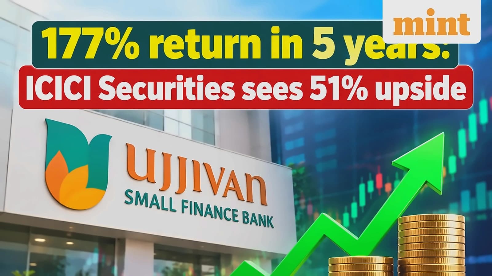 Ujjivan Small Finance Bank Targets ₹95; Stock Down 1.92%