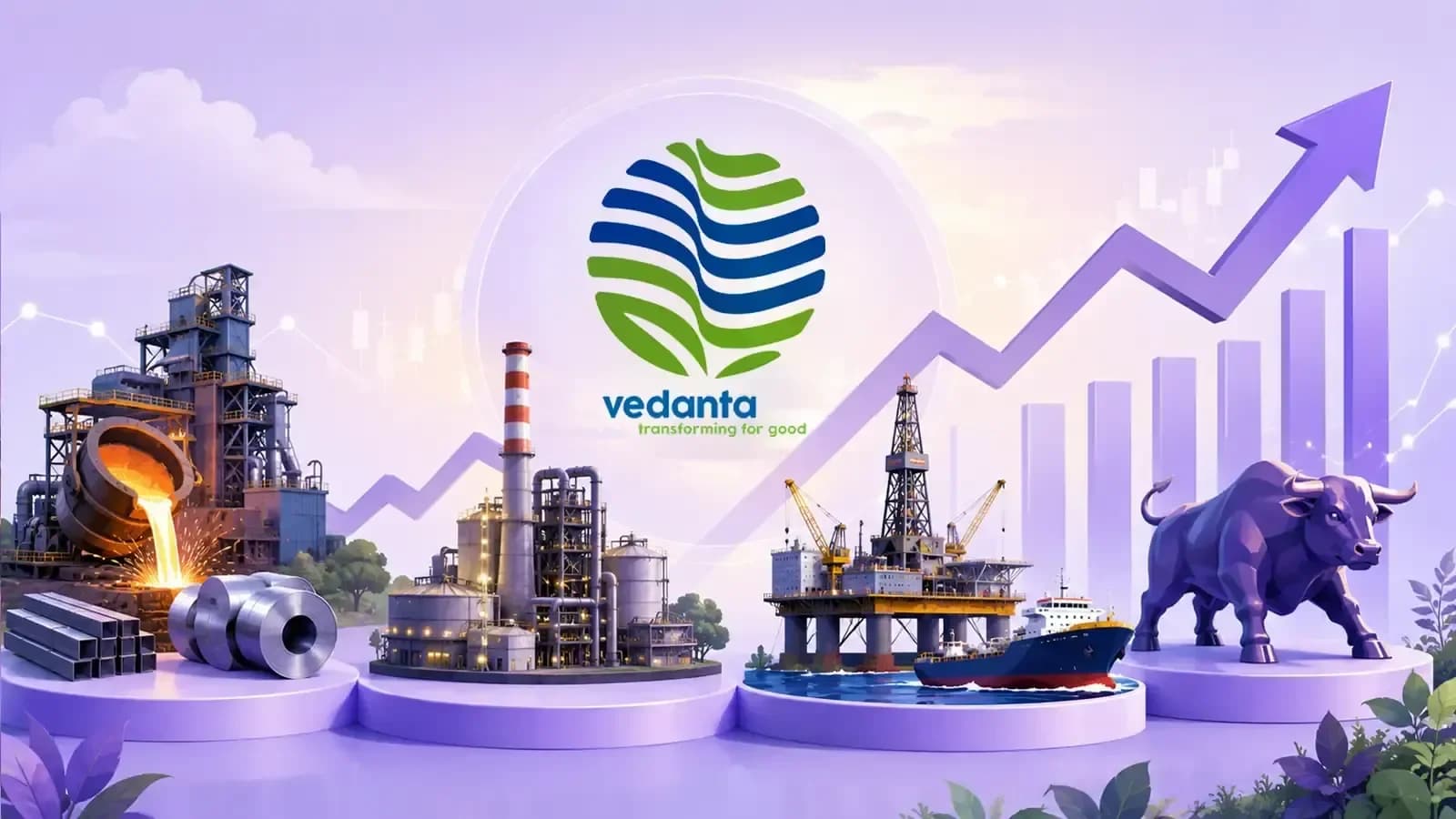 Vedanta group stocks rally on high commodity prices, Nifty Metal up 4%
