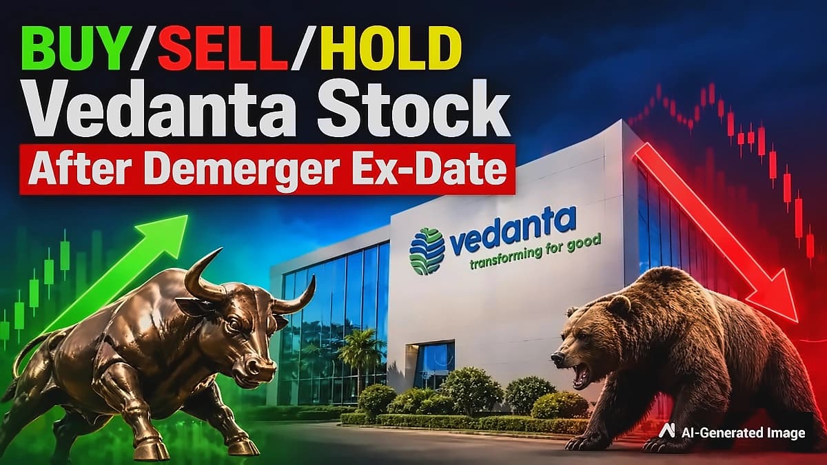 Vedanta Stock Recovers 8.5% After Demerger Adjustment