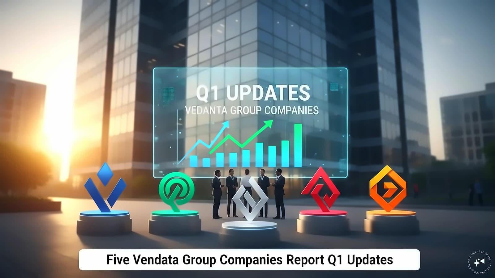 Vedanta demerged stocks mixed Q1 results after profit-taking rally