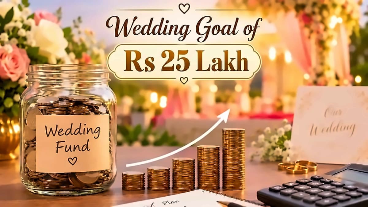 Wedding Goal of ₹25 Lakh: Monthly Investment Strategy