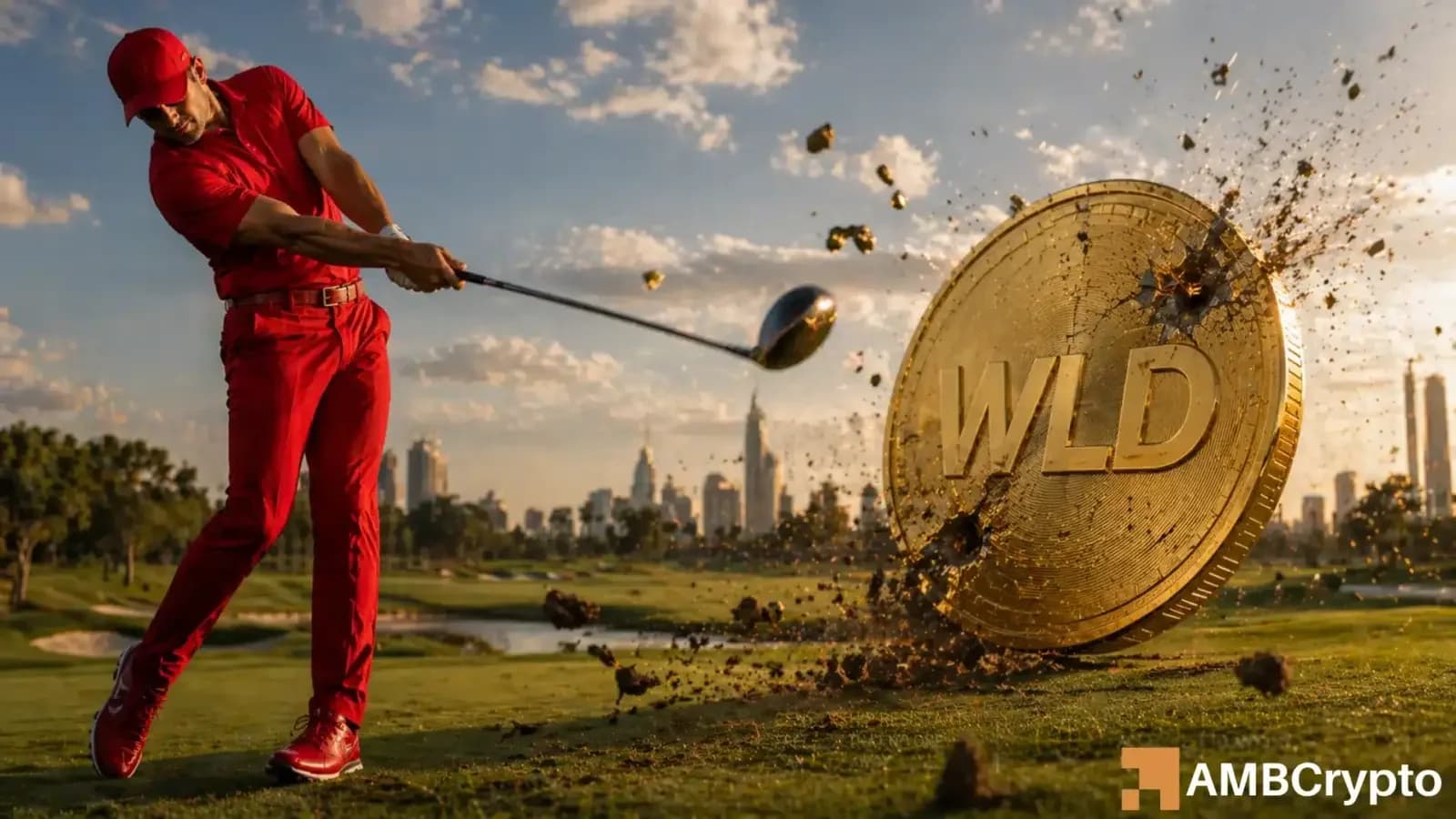 Worldcoin drops 10% as short sellers dominate market
