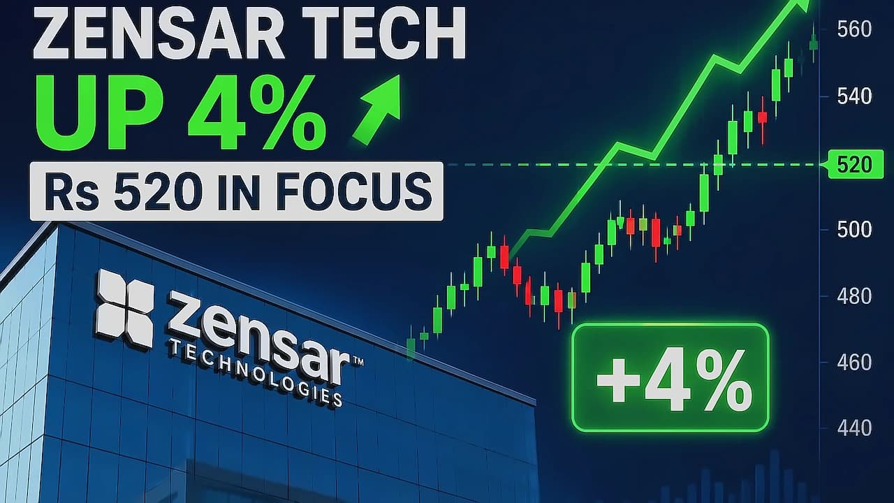 Zensar Tech Shares Rise 4% on IT Sector Recovery