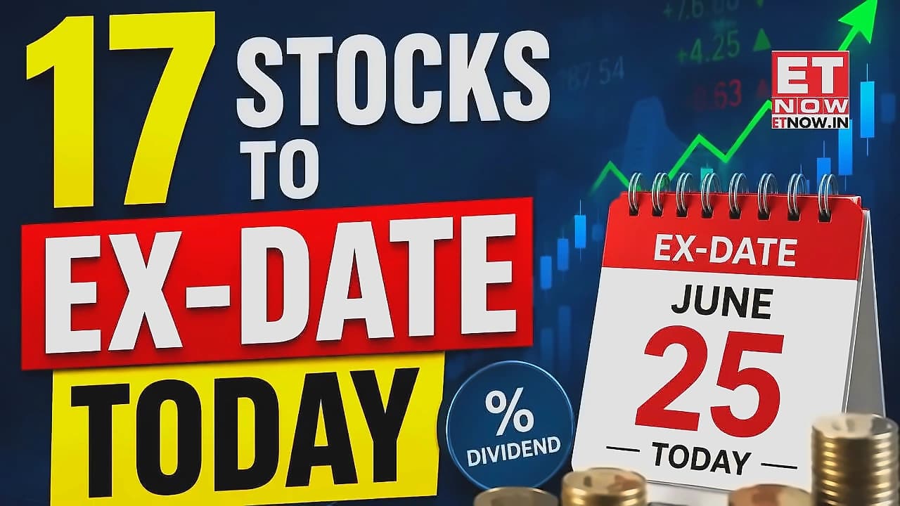 17 Companies Trade Ex-Dividend Today: ₹105.15 Total Payout