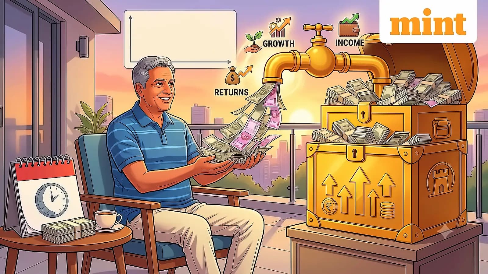 ₹4.5 crore corpus can generate ₹4 lakh monthly through mutual funds