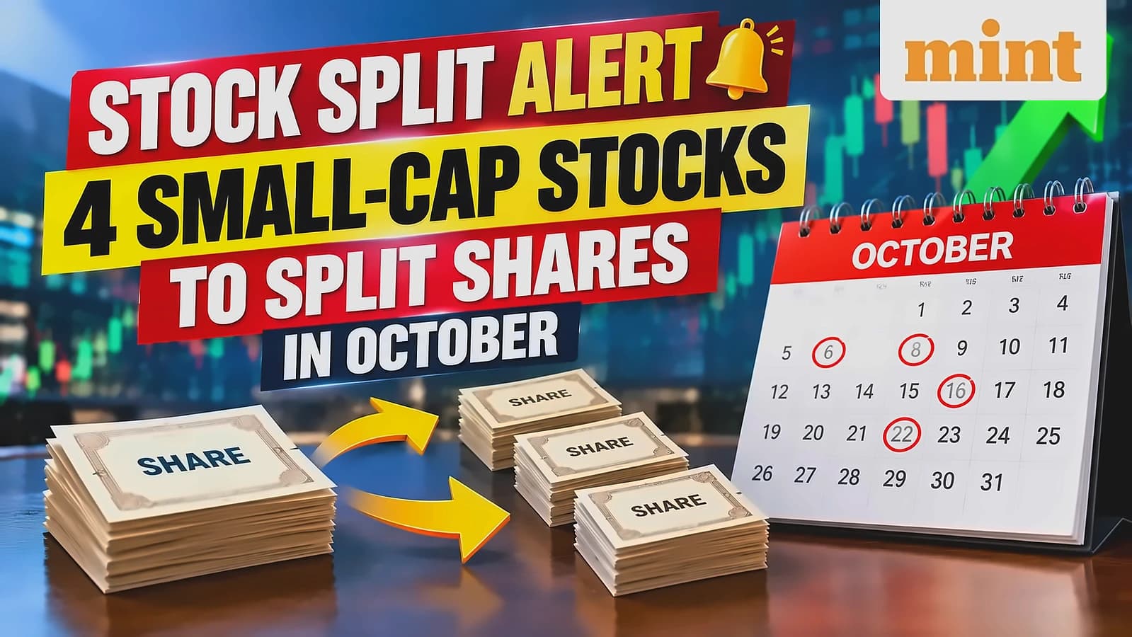 6 Small-cap Stocks Split in Oct 2026: BLS E-Services Gains 56%