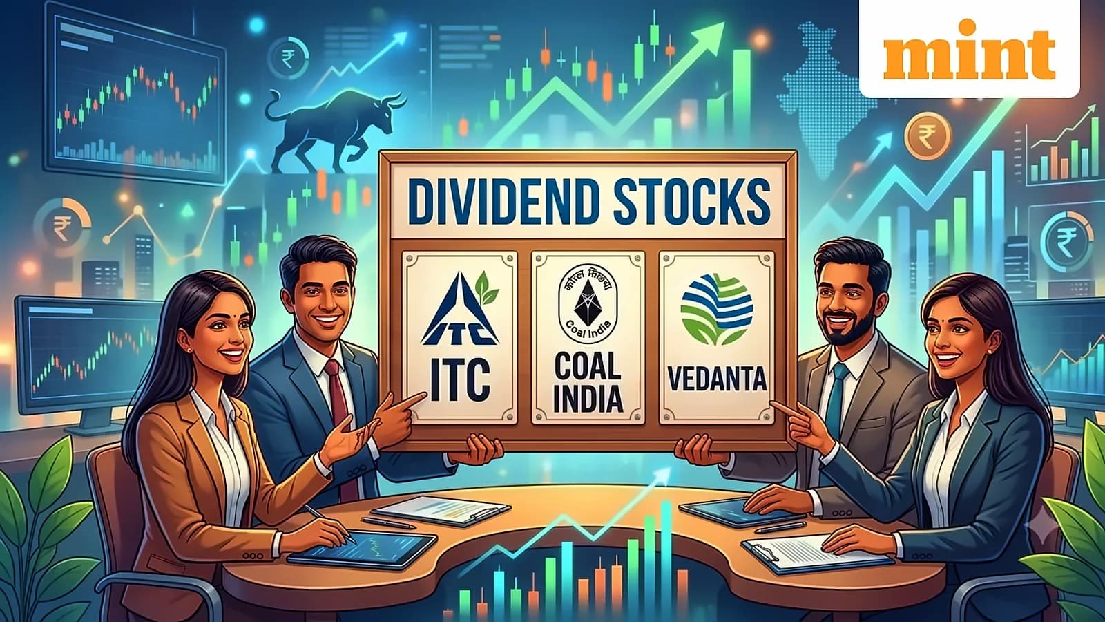 5 Dividend Stocks: ITC, Coal India, Vedanta Lead Portfolio Picks