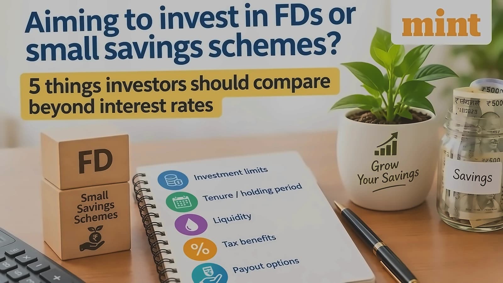 5 Key Factors Beyond Interest Rates for FD vs Small Savings