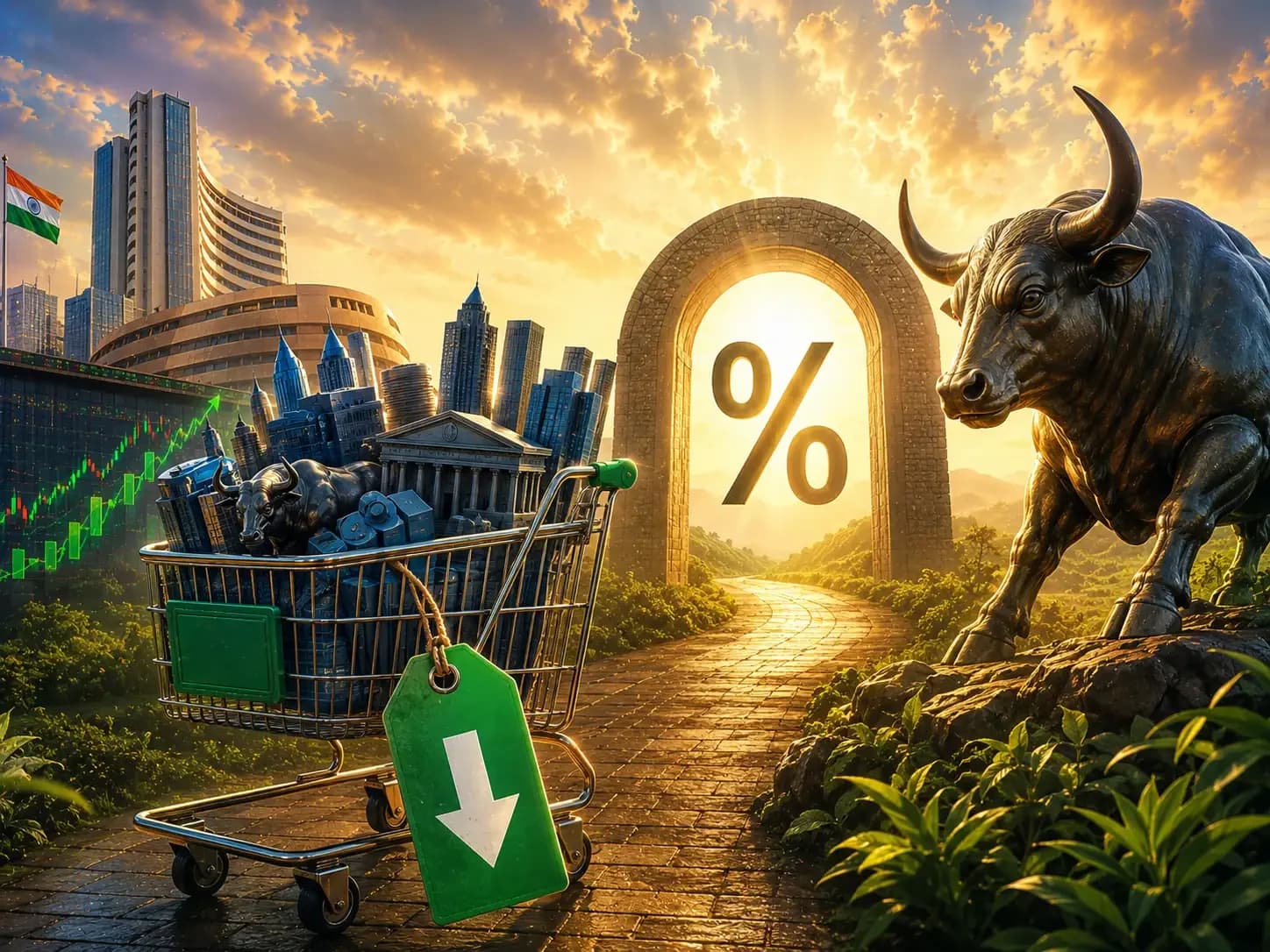 54% of Nifty50 stocks trade at 2023 discount amid valuation correction