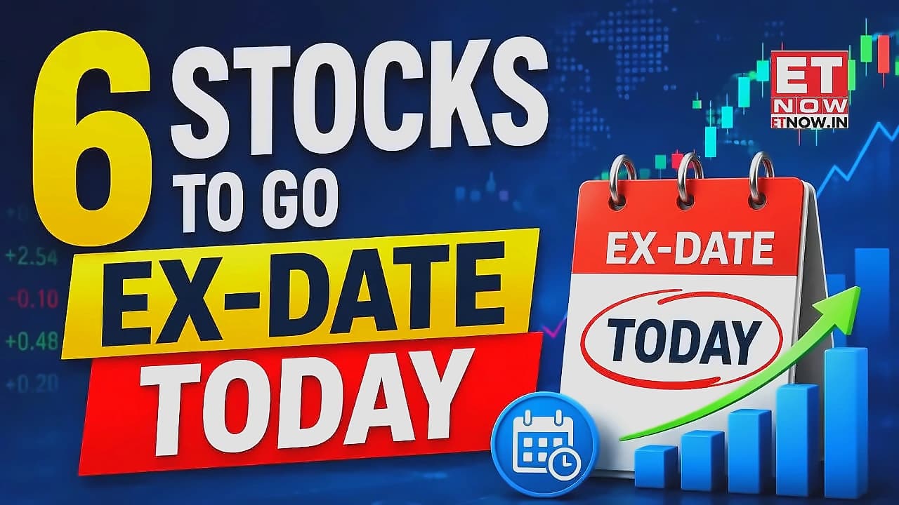 6 Stocks Go Ex-Date Today: Dividends, Bonus Issues & Splits