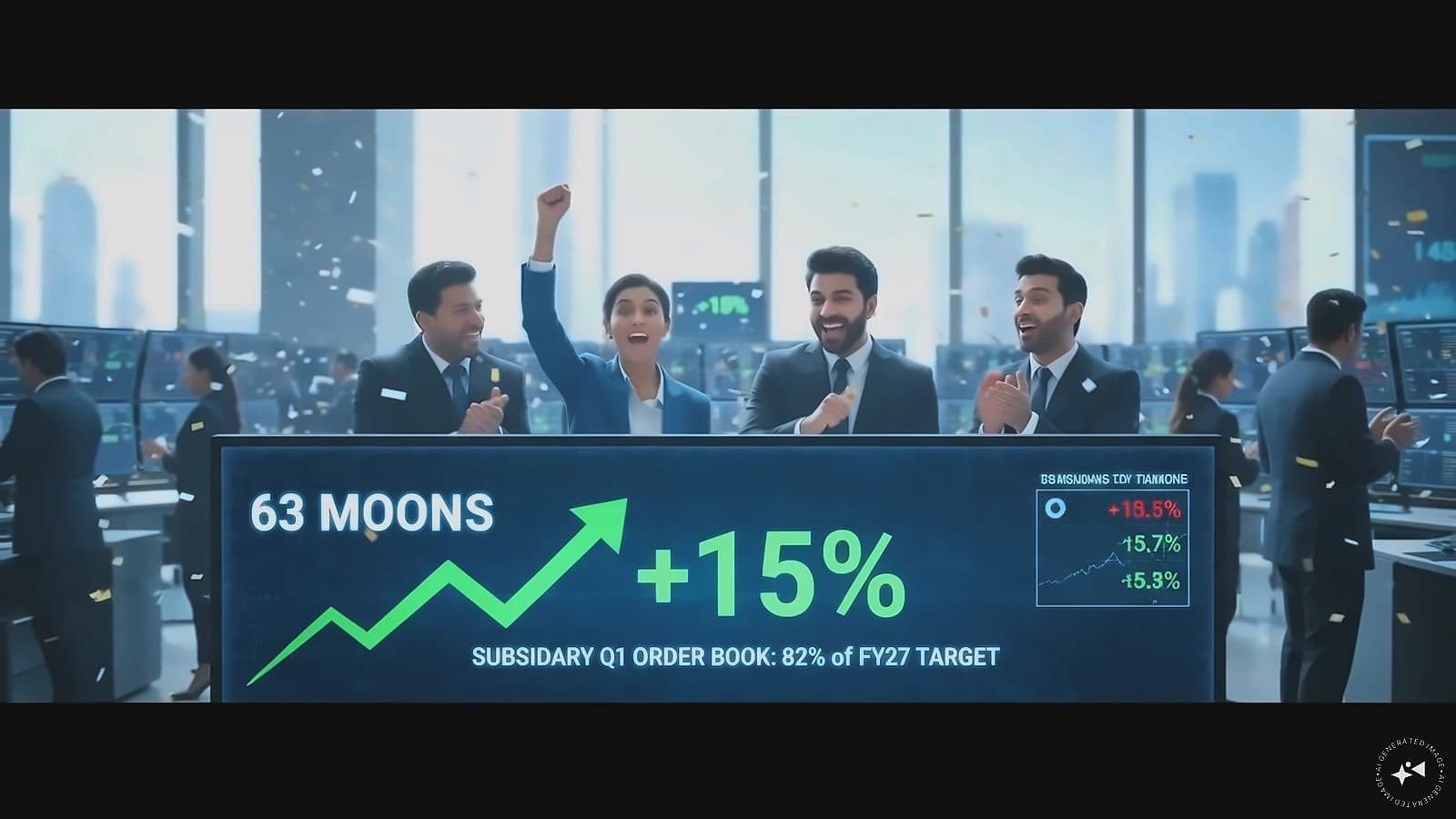 63 Moons shares surge 8% on record ₹288 cr Q1 order book