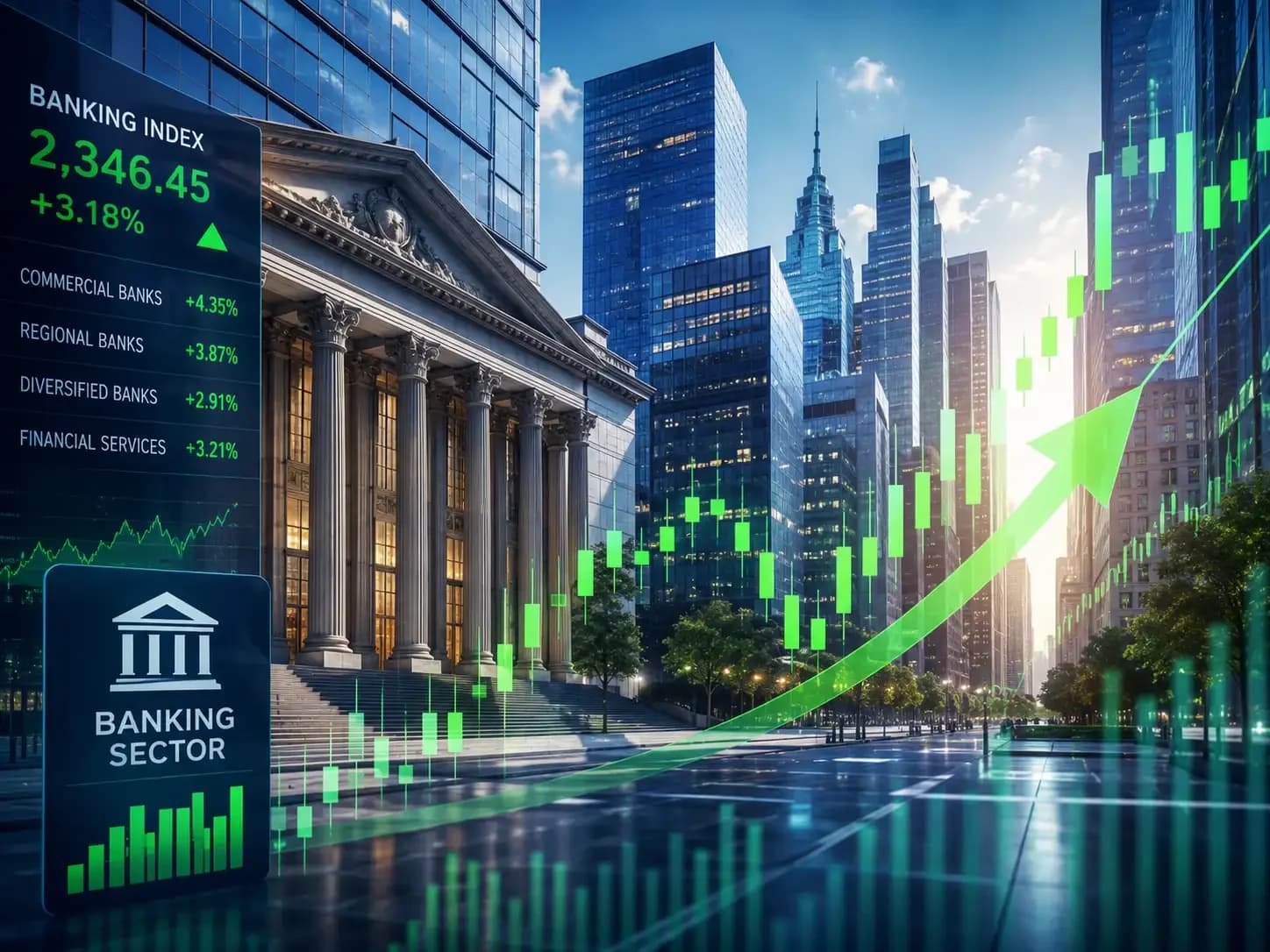 7 Banking Stocks Show 26% Upside Potential Amid Market Recovery