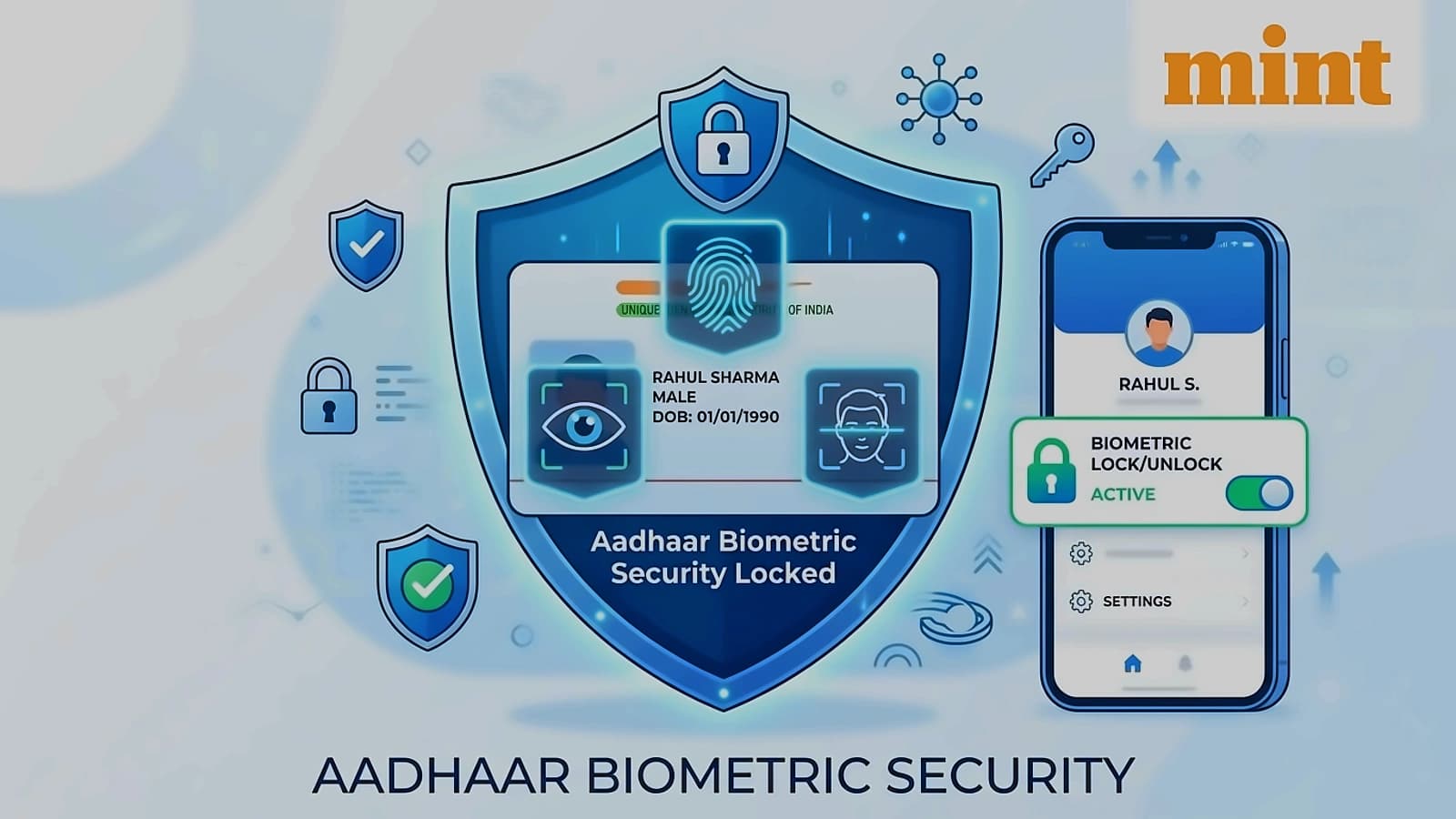 Aadhaar Biometric Lock Feature Crosses 1.91 Crore Uses