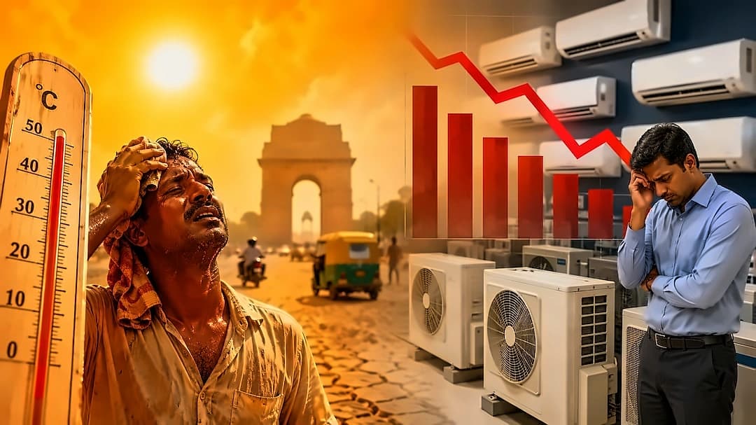Heat Waves Hit India's Dairy & Poultry Sectors Amid AC Sales Slowdown