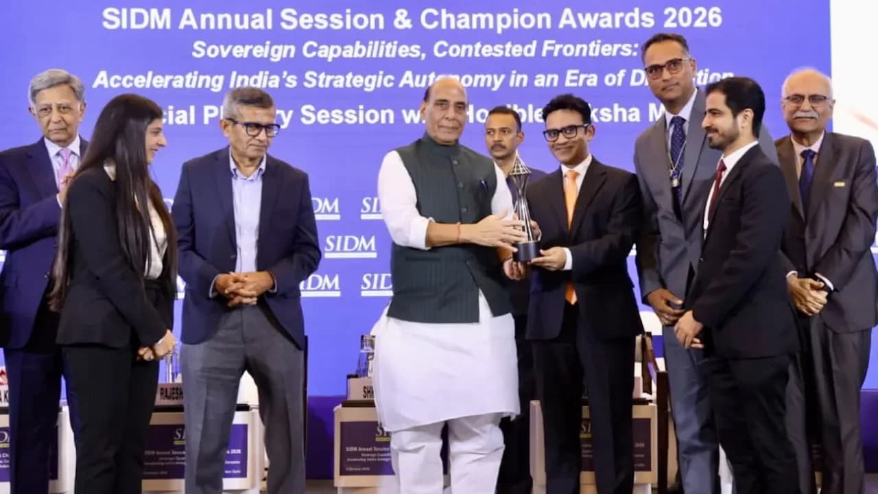 Adani Defence Wins SIDM Champion Award for Export Performance