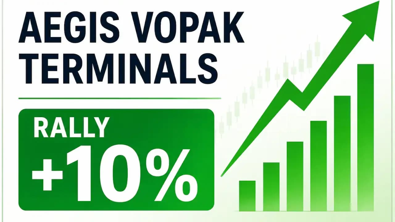 Aegis Vopak Shares Jump 10% on Dividend Record Date Announcement