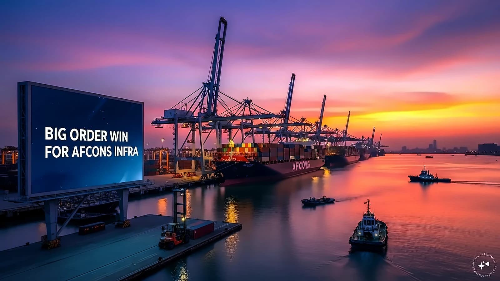 Afcons shares surge 10% on ₹5,301 cr Vadhvan Port breakwater project