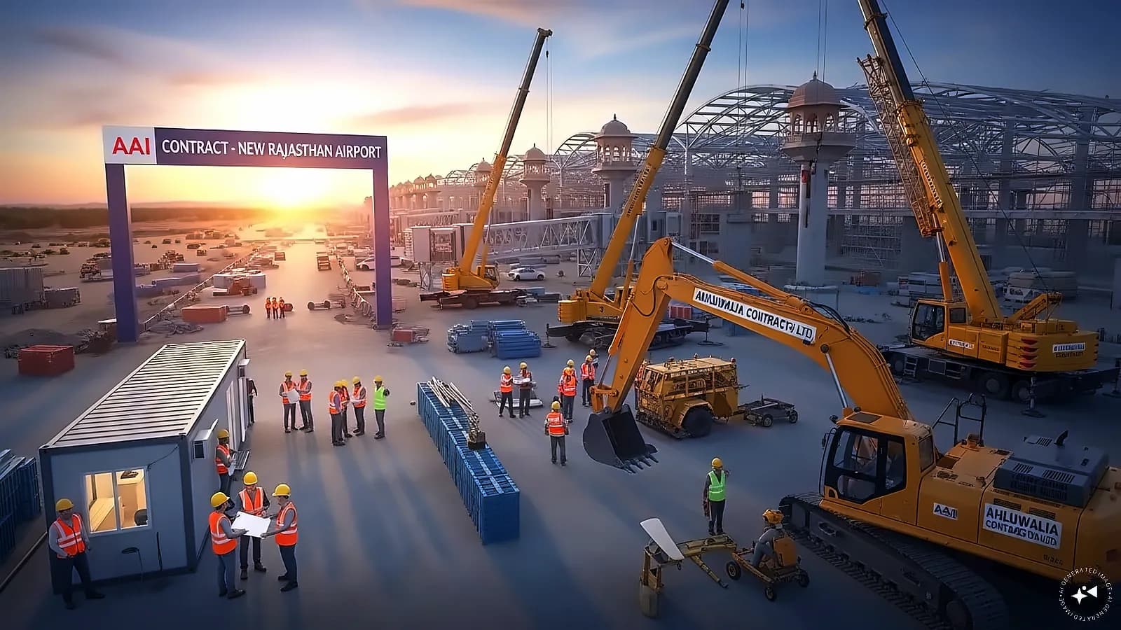 Ahluwalia Contracts wins ₹393 cr Rajasthan airport order
