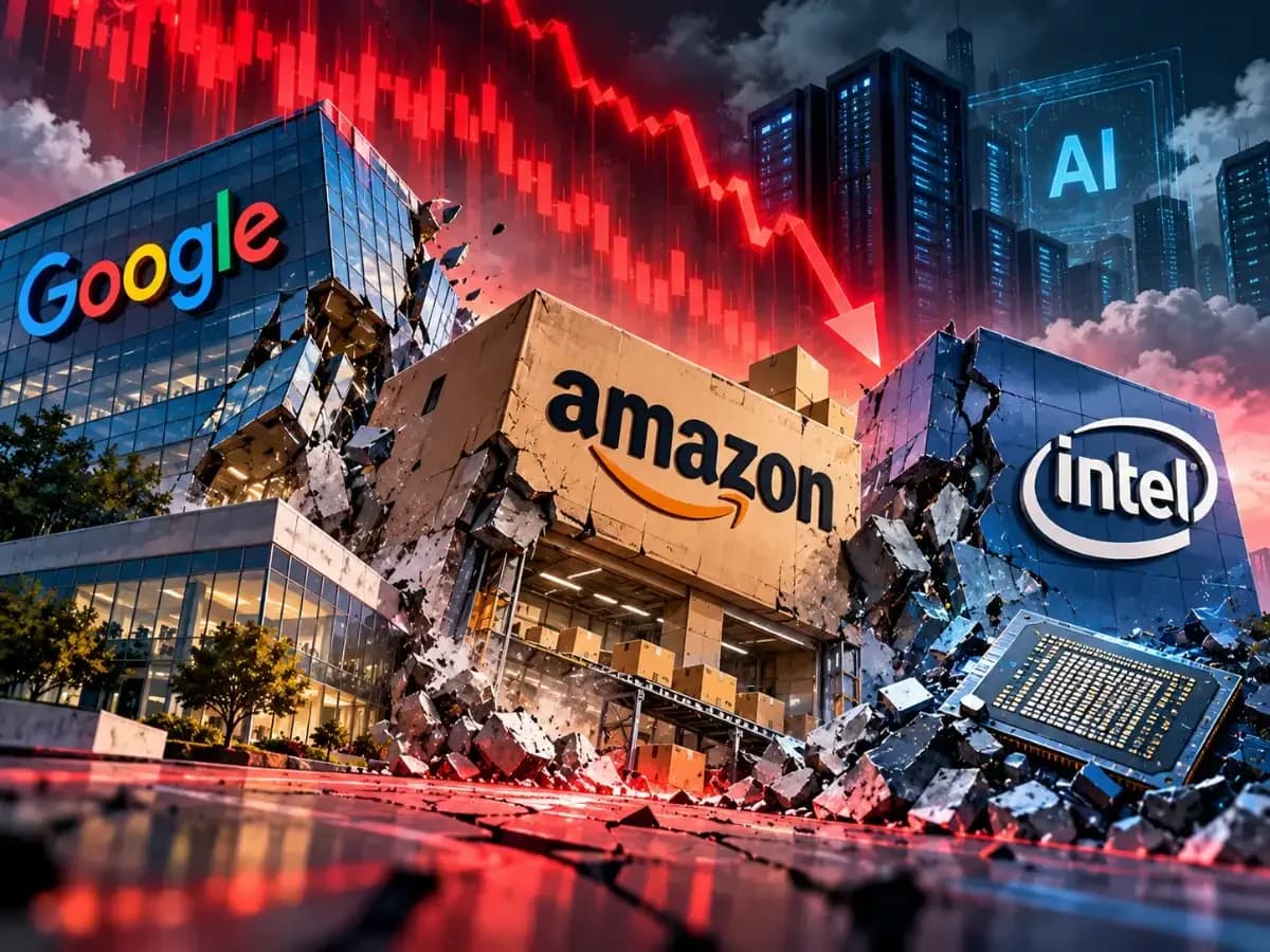 Wall Street crashes 3% as AI spending fears intensify with $1.2T wiped