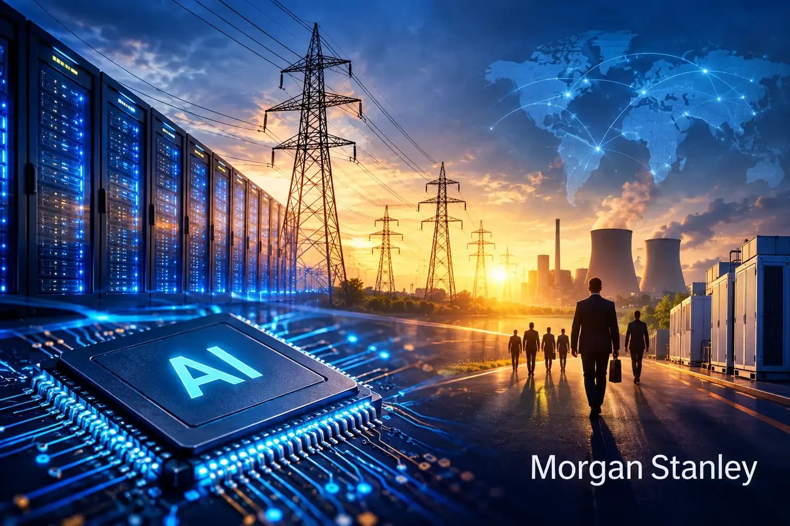 AI Race Shifts to Power Access Over Chip Supply: Morgan Stanley