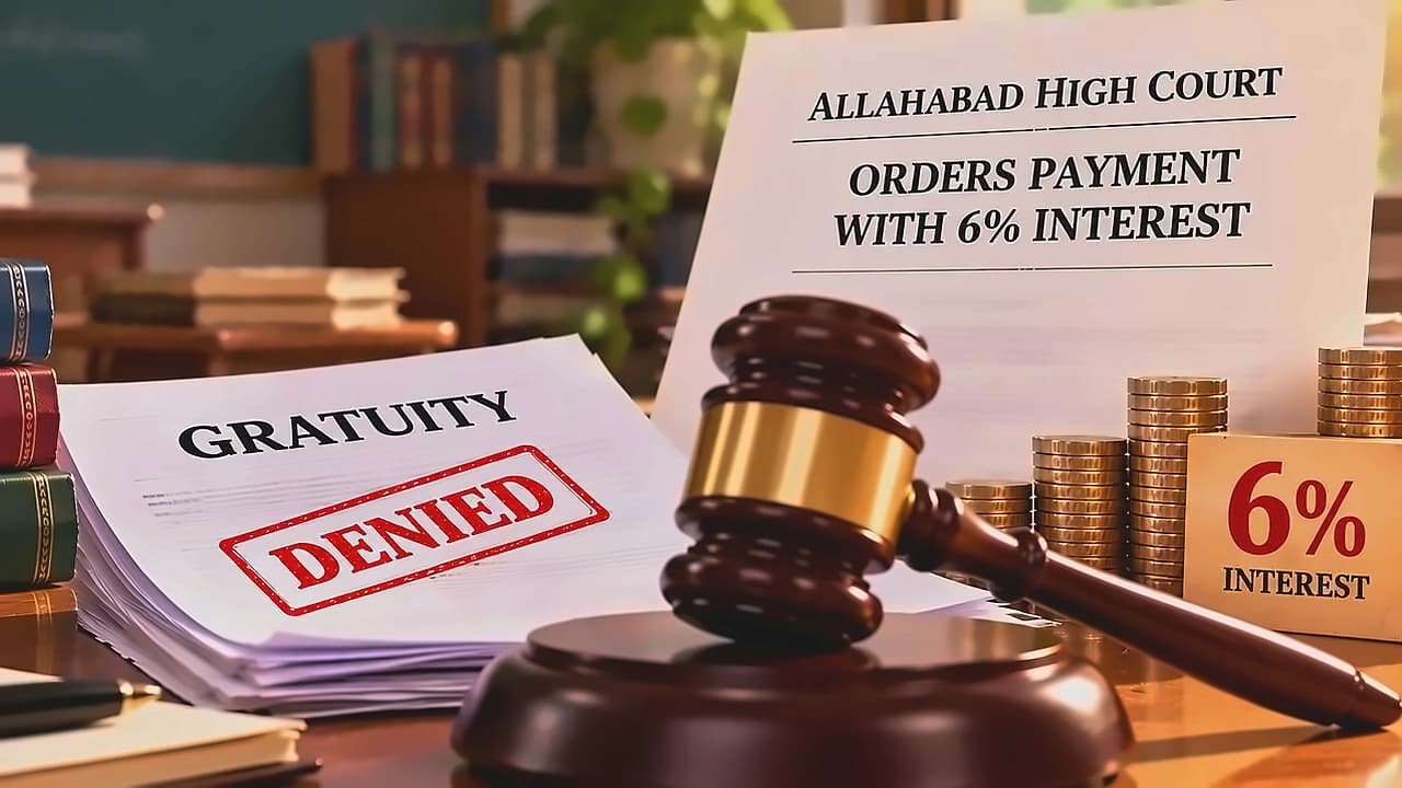 Allahabad HC orders 6% interest on gratuity for teacher who worked till 62